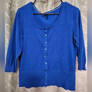 Maurices Blue Cardigan